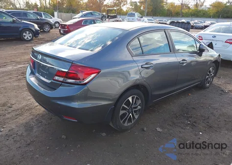 2013 Honda Civic Ex from USA, damaged, VIN 19XFB2F87DE022393